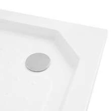 Shower Base Shower Tray White Bathroom Shower Tray - White - View 8