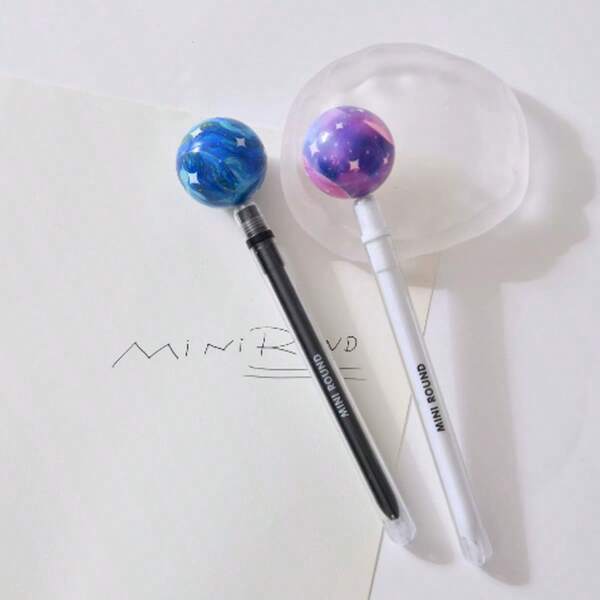 Planet Levitating Pen - Healing And Stress-Relieving, High-Value 0.5mm Long Cap Gel Pen, Office Supplies, Gift., Desk Accessory, Modern Writing Tool, Aesthetic Stationery, Smooth Writing, Fine Tip Pen, Healing Stationery, Unique Writing Tool, Stationery Lovers