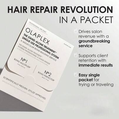  Olaplex 独立护理，1 号 + 2 号，一次性专业系统 15ml + 30ml