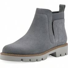 Women's Glassie Lug Sole Chelsea Ankle Bootiehalloween - Mâm xôi xanh/Da lộn - Xem 1