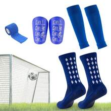 1 set jambiere fotbal, jambiere non-sportive, apărători de tibie fotbal, bandaj sportiv, set echipament teren