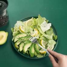 1 件二合一牛油果切片机：轻松去皮、去核、切片，不锈钢材质，户外厨房工具，露营和餐饮必备 - 彩色 - 查看 3