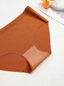 12 件女式三角内裤，透气柔软多色比基尼三角裤女士无裤线内裤舒适内衣，XS-XL - 彩色 - 查看 10