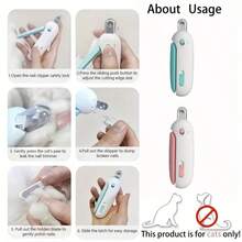 1pc Professional Pet Nail Clippers, Adjustable Spacing, Suitable For Cats & Dogs Of All Ages, Easy And Effortless Nail Trimming