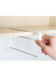 Free Hanging Kitchen Paper Towel Holder, Cabinet Slouchy Paper Roll Rack, Cling Film & Dishcloth Organizer