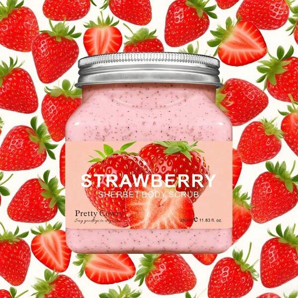 5 Exfoliantes Corporal Hidratante de Frutas Elimina Piel Muerta PrettyCowry Exfoliante Corporal de Frutasa Tropicales - Exfoliante Facial y Corporal, Experiencia Spa Rejuvenecedora en Casa, Exfoliantes, Cuidado Corporal