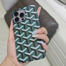 Goyard - Inspired Pattern Phone Case,  Protective Cover For Apple IPhones​ - 黑色 - 查看 4