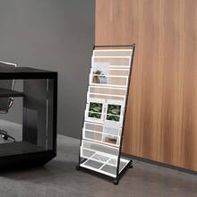 Magazine Rack - أبيض وأسود - مشاهدة 10