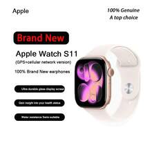 Apple Watch Series11 46mm GPS+Cellular Edition, this is the latest model of the Apple Watch, constantly taking care of your health. - 玫瑰金錶殼+淡桃粉色錶帶 - 查看 6