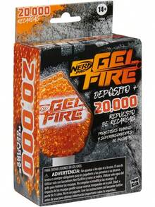 ¡RecomendadoNERF Repuesto Pro Gelfire - 20 000 recargas deshidratadas Gelfire - 1 depósito de 800 recargas - para los lanzadores Pro Gelfire - A Partir de 14 años¡Top de Temporada - 1 - Ver 2