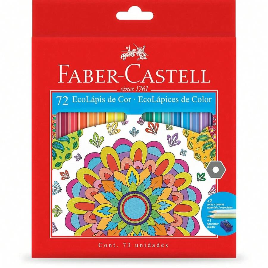 Faber-Castell Faber Castell Colored Pencils - 72 colores - Ver 1