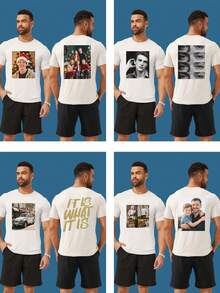 White T - Shirt For Personal And Professional Customization, Ideal For Branding, Group Activities And Everyday Fashion