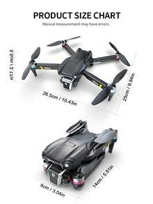 CASRRA Drone With Camera K13 Upgrade Comes With An On-Screen Remote For Real-Time Viewing Of The Latest E88 Drone, 720P Dual Camera Brushless Motor, Height Control, Gesture Control, Gravity Sensing, Foldable Blackbody Automatic Capture, Drones For Indoor/Outdoor Play Cheap Drones Drones For Adults Drone Toys Wonderful Birthday Holiday Gifts