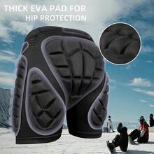 3D Hip Protection Eva Butt Pads Protective Padded Shorts Crash Pad Impact Gear For Skiing Skating Snowboarding Skateboarding - Small - View 2