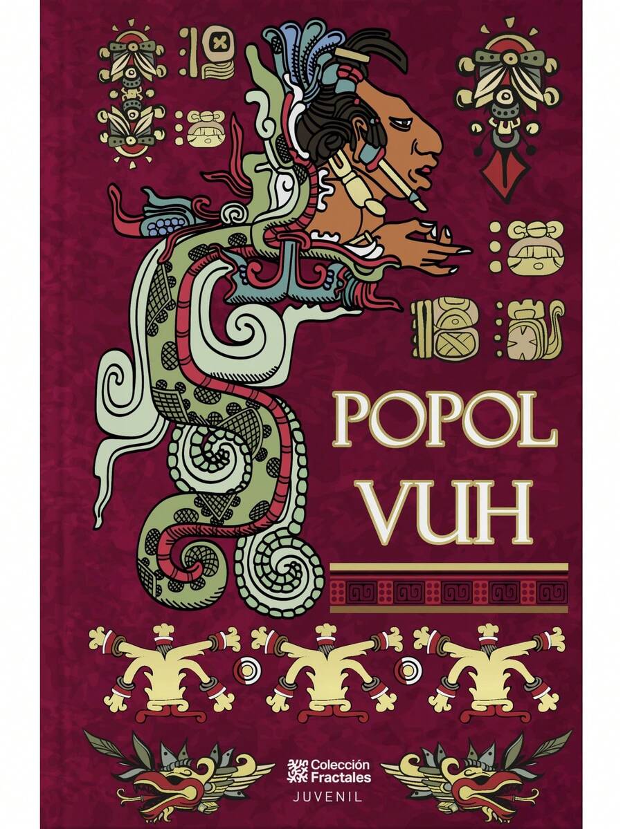 Popol Vuh - Edició Estándar en Inglé de EDITORES MEXICANOS UNIDOS - 198 áginas, Ideal para Lectores de 12 ños en adelante - Multicolor - Ver 1
