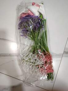 36pcs Christmas Beauty Bouquets, Colorful Mix And Match, Decorative Illustrations, Perfect For Home Decoration, Wedding, Family, Office Decoration, Mother's Day Flower Arrangement, Outdoor Living Room, Valentine's Day, Center Decoration, Living Room Flower Arrangement, Birthday Holiday Party Decoration Supplies, New Year Celebration And Other Holiday Decoration Supplies