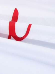 FQLWL Women's Casual Street Style Tracksuit, Printed Zip-Up Hoodie And Pants Set, Long Sleeve 2-Piece Outfit - White - View 5