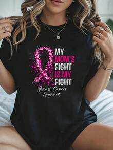 Women T-Shirts - Black - View 1