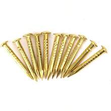 Clavos Para Madera 1 1/2 Cabeza,Piezas de Clavo de Cabeza Redonda Bisagra de Muebles de Latón Accesorios de Hardware 10Mm/15Mm/18Mm/22Mm 15Mm de Longitud(22 mm de largo de espesor) - 15 mm de largo - Ver 4