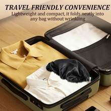 1pc New Cross-Border 2 In 1 Wrap Cap Bonnet, Hand-Knitted Thick Net Beanie - Multicolor - View 8