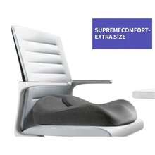 RemeComfort  Gel Infused High Density Foam Seat Cushion For Office Chair Kitchen Chair Car Seats Elevate Your Seating Experience Prure Sore And Tailbone Pain Relief - 灰色的 - 查看 7