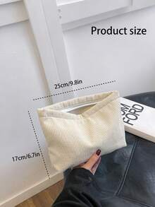 Sac cosmétique en velours côtelé personnalisé, sac de rangement pour rouge à lèvres avec texte de nom personnalisé, sac de rangement grande capacité simple pour femmes avec design à fermeture éclair. Excellent cadeau pour les amis, petites amies, anniversaire des meilleures amies. Multi-fonctionnel, ornemental, lettrage, couleur unie, vintage, moderne, accessoires de beauté de Noël - Multicolore - Voir 6