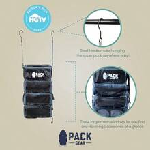 Suitcase Organizer Pack More In Your Large Or Carry On Luggage Unpack Instantly With These Compression Packing Cubes For Suitcases Hanging Shelf Organizer For Closet Black