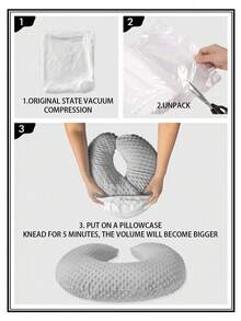 1 Stück extra großes Baby Stillkissen, Multifunktions-Stillkissen für Schwangere, Anti-Spucken, weiches Mutterpflege Zubehör