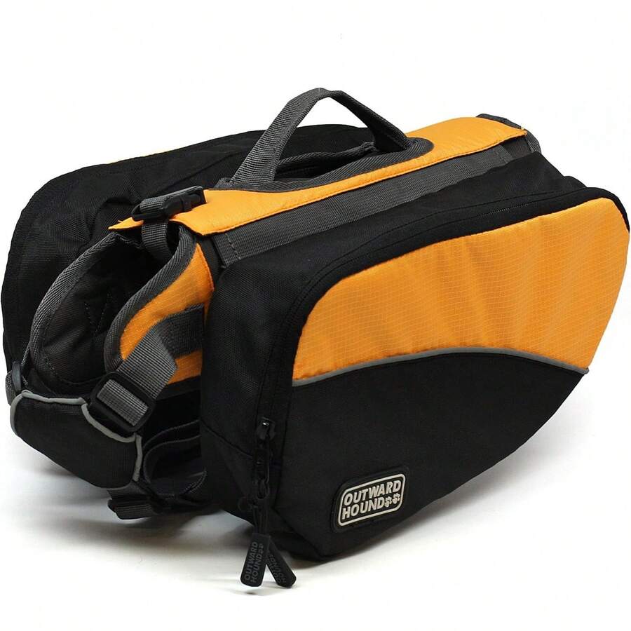 Outward Hound Kyjen 2500 Dog Backpack, Small, Orange - 1 - 查看 1