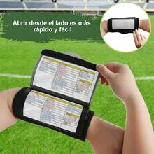 Muequera Pro Athletics Playbook, Muequeras de Ftbol Americano, Manual de Tcticas para Entrenamientos y Partidos de Rugby y Bisbol - inicial - Ver 4