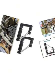 2 Pcs Molle Hook For Saddle Hunting/Bow Hunting/Climbing Sticks/Climbing Platform, Molle Accessories, Molle Clip For Saddle Hunting Accessories, Molle Hook And Loop