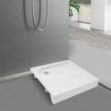 Shower Base Shower Tray White Bathroom Shower Tray - White - View 10