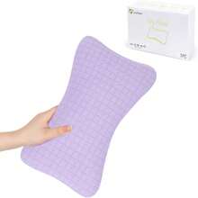 vocheer - almohada de viaje de 11 x pulgadas, almohadas pequeñas para dormir, almohadas pequeñas para cuello, muñeca, lumbar y rodilla, almohada de mascotas, algodón, fundaíble, lavable a - Caqui - Ver 1