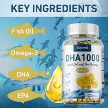 BUPORAI Dha/Epa/Dpa - 120 Capsules - View 3