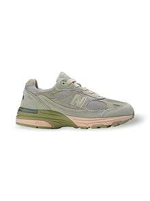 Giày thể thao New Balance Joe Freshgoods 993 Thấm hút mồ hôi Thoáng khí Ấm áp Đa năng Logo Chắc chắn Độ đàn hồi tốt Dễ giặt Nhanh khô Thể thao Ngoài trời Chạy bộ Hàng ngày Trường học Nữ Màu xanh lá cây WR993JG1 - màu xanh lá - Xem 3