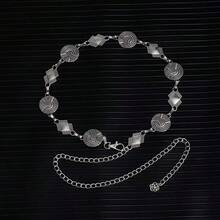 سلسلة خصر بوهيمية جديدة من سبيكة الزنك، إكسسوار خصر رجعي مبالغ فيه بشكل جذاب، مناسب للحفلات والنوادي الليلية والارتداء طوال العام