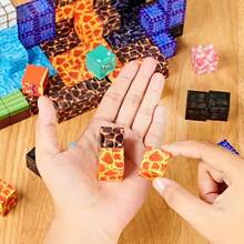 3岁以上儿童磁性积木套装，50/100/200/250/500块磁性积木，益智DIY建筑玩具，返校减压礼物