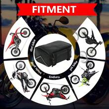 Bag For Dirt Bike Handlebars Tail Rear Seat And Saddle Compatible With Surron Sur Ron Light Bee X S X L1E And Segway X260 X160 Electric Bikes And Pit Bikes.