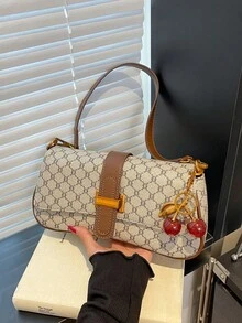 Dedoo 1个2026新款时尚手提包，牛仔风格托特包，2024新款高品质独特原创单肩斜挎包，适合旅行、约会、购物、办公穿着，送给女朋友的礼物 - 彩色 - 查看 5