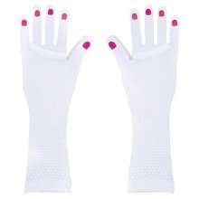 Fishnet Fingerless Gloves Mesh Arm Sleeves Fish Net Arm Sleeves EMO Gloves For Women In Theme Party Scene Accessories{"Size_name":"Long","Color_name":"#08-White(Long)"} - 多色7 - 查看 5