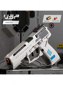 1 súng đồ chơi USP tự động đẩy, thích hợp cho thanh thiếu niên từ 14 tuổi trở lên, súng đồ chơi đạn mềm không gây chết người, quà tặng sinh nhật/giáng sinh cho bé trai - Nhiều màu - Xem 5