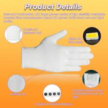 nuevoGuantes LED para niños de 8 a 10 años, guantes iluminados para niños, regalo de Pascua, juguetes divertidos para niños de 8 a 13 años, juguetes para niños de 8 a 13 años, guantes LED, juguetes para - 1 - Ver 8