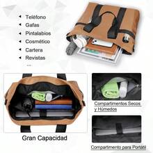 Picnic Bag - 卡其色 - 查看 3