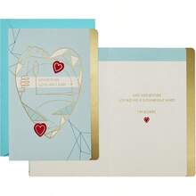 Love Card Assortment New Relationship Miss You Time Apart Just Because 6 Cards With Envelopes