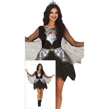 Fiestas Guirca Bright Spider Costume For Adults In Various Sizes, Spider Web Fantasy With Glowing Accents, Ideal For Themed Parties, Cosplay, And Celebrations, With Detailed Fabric Design In Superhero Style And Spider-Man Theme - Multicolor - View 1