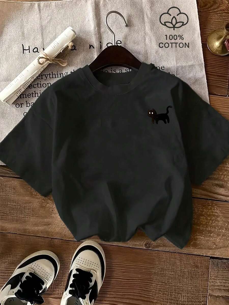 Women T-Shirts - Black - View 1