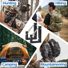 2 Pcs Molle Hook For Saddle Hunting/Bow Hunting/Climbing Sticks/Climbing Platform, Molle Accessories, Molle Clip For Saddle Hunting Accessories, Molle Hook And Loop
