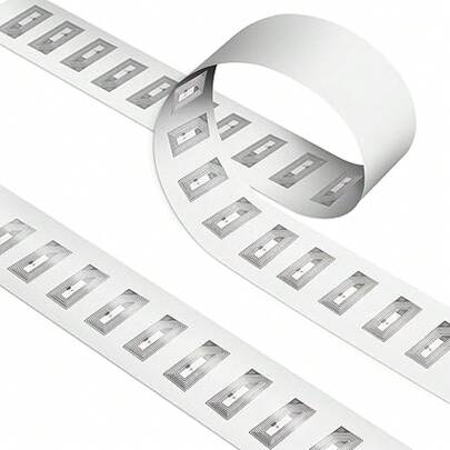 20 Pcs NFC Tags Sticker With Chip NFC Stickers Adhesive Labels Transparent RFID Tags Rewritable 144 Bytes Memory Suitable For All NFC-Enabled Devices And Smartphones