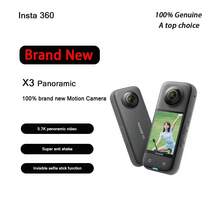 Insta360 Insta 360 X3 .Digital Camera,Camera 360 Vlogging,Action Camera,Camera For Vlog,Camera For Vlog - Black - View 12
