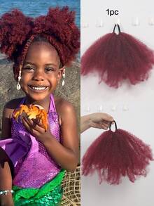 1PC Afro Twist Synthetic Braiding Hair Extensions Braids Fake Hair KIDS - Multicolor - View 6